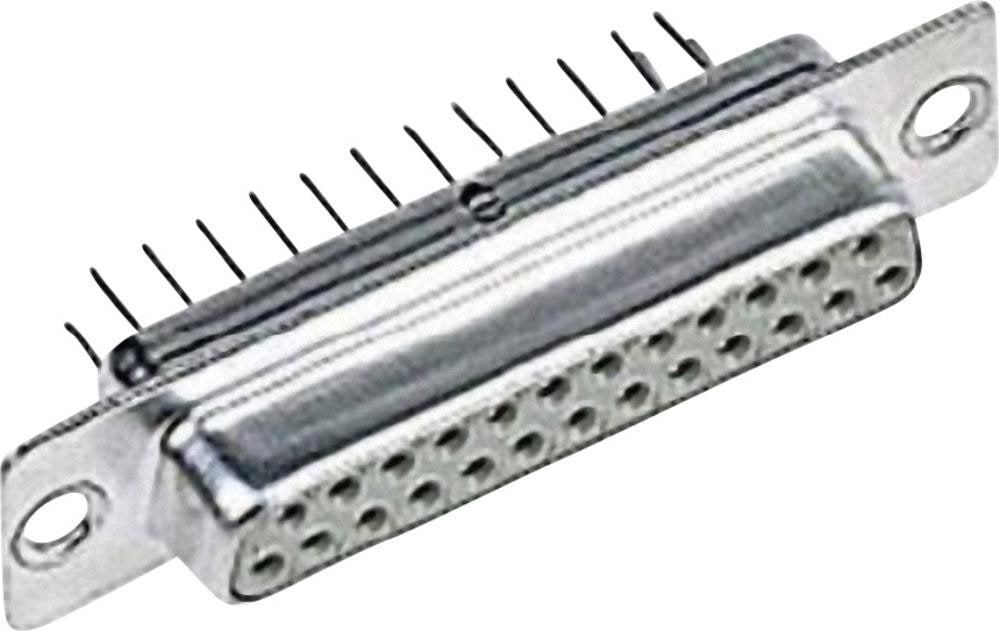 Harting D-SUB Female Connector 25 Poles Soldering 180° Vertical (09 67 025 4755)
