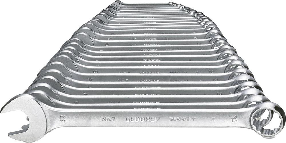 Gedore 6093740 Combination Wrench Set, 26-piece, 6 - 32 mm