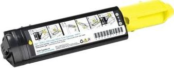 DELL Yellow Original Toner Cartridge for Dell 3010cn - WH006