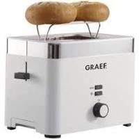 Graef TO 61 Toaster 2 Slices 2 Slots Noble White TO61