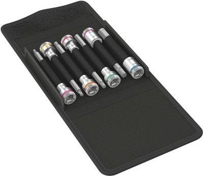 Wera Hex Socket Wrench Bit Set - 7-Piece - 3/8" (10 mm)