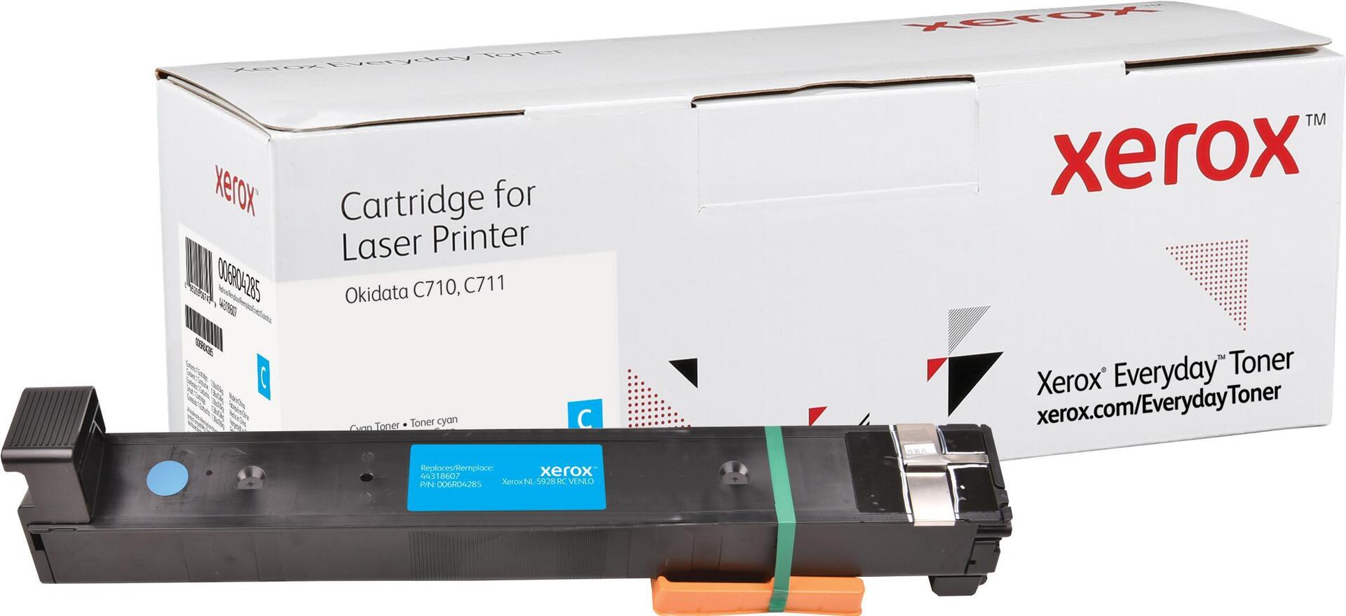Xerox Everyday Cyan Compatible Toner Cartridge for OKI C710cdtn 710dn 710dtn 710n 711cdtn 711DM 711dn 711n