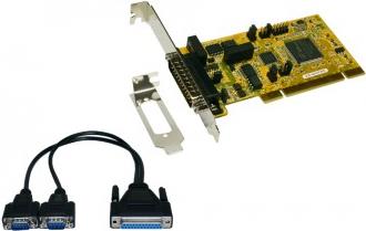 EXSYS PCI 2S Serial RS-422/485 Surge Protector Low Profile - EX-42372IS