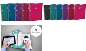 Oxford College Block Smart Intense, DIN A4+, Seyès, 80 Sheets, 90 g/m², 5 Pack (400178532)