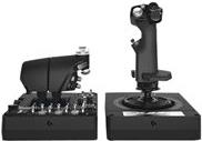 Logitech X56 H.O.T.A.S. - Joystick and Throttle - Wired - for PC