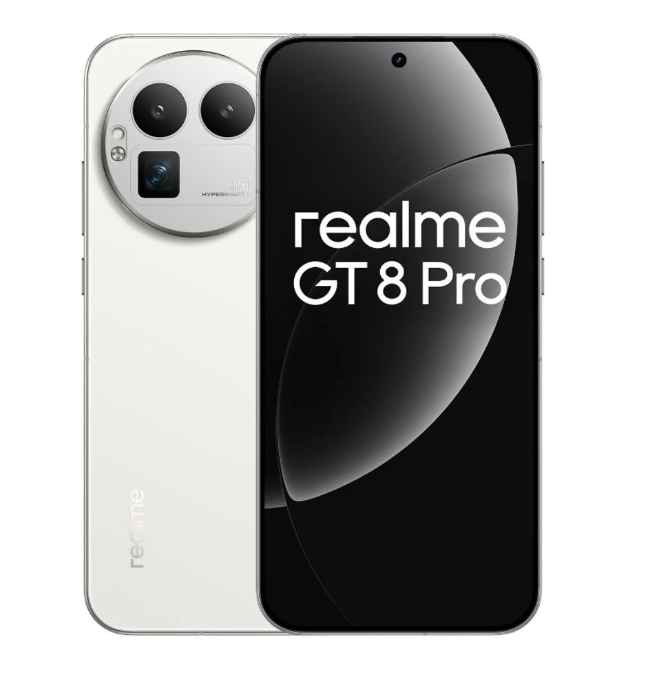 Realme GT 8 PRO Smartphone 6.79" Qualcomm Snap 8 Elite 12 GB RAM 256 GB White