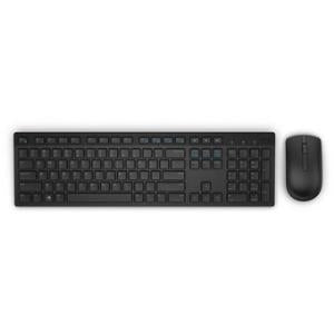 Dell KM636 - Wireless Keyboard and Mouse Set - 2.4 GHz - QWERTZ - German - Black