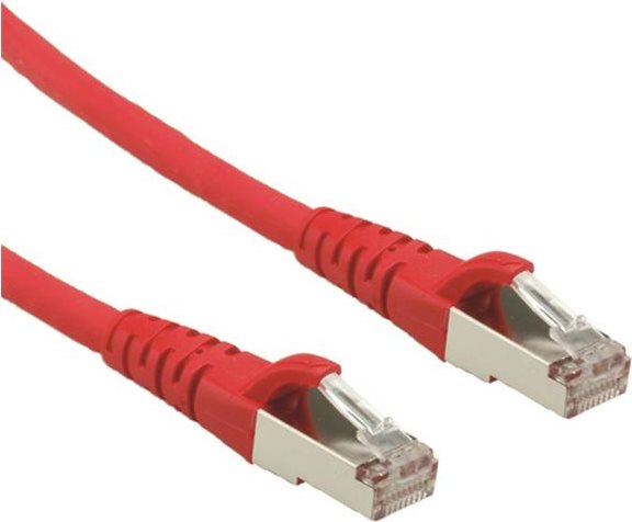 ROLINE Patch Cable RJ-45 (M) to RJ-45 (M) 10 m SFTP CAT 6a Red (21.15.2817)