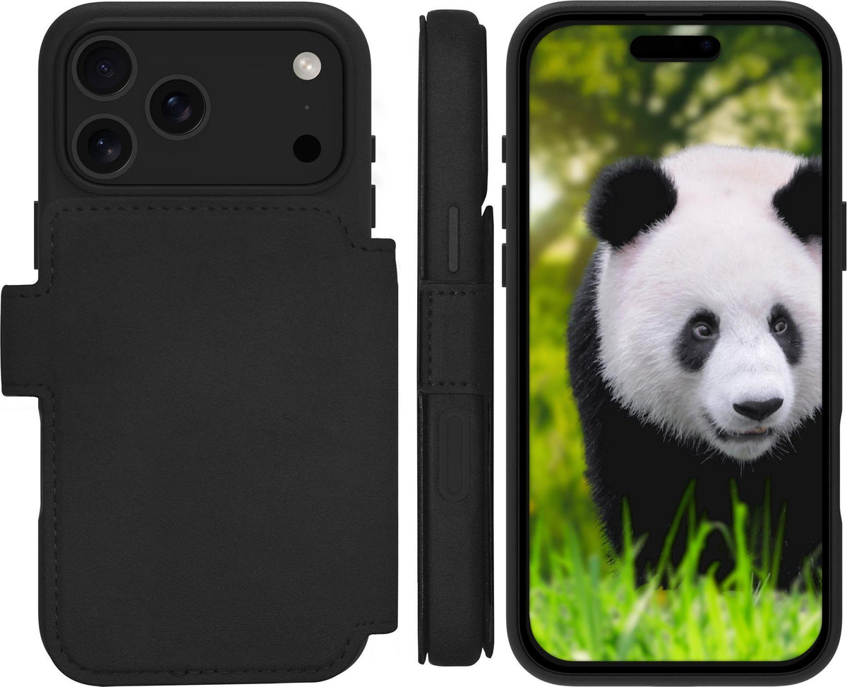 dbramante1928 Lynge MS Folio Case for iPhone 18 Pro Max/17 Pro Max Black Model LM69GTBL6627