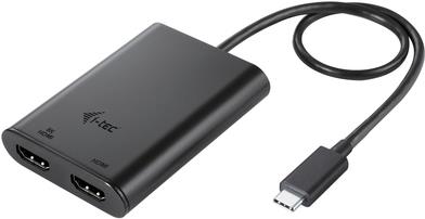 i-Tec - Dockingstation - für Laptop, Tablet - USB-C / USB4 / Thunderbolt 3 / Thunderbolt 4 - 2 x HDMI - Europa (C31DUAL4K60HDMI)