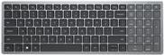 Dell KB740 Wireless Keyboard, Compact, Multi-Device, 2.4 GHz, Bluetooth 5.0, QWERTY, Titan Gray, Model KB740-GY-R-INT