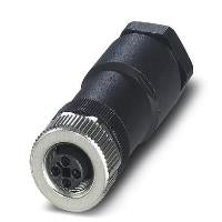 Phoenix Contact M12 Socket Connector - 4-Position - T-Coded - 1404644 SACC-M12FST-3PECON-PG11-M