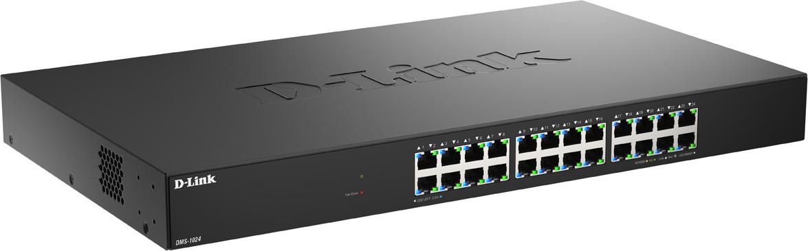 D-Link DMS 1024 - Switch - L2+ - 24 x 10/100/1000/2.5 G DMS-1024/E