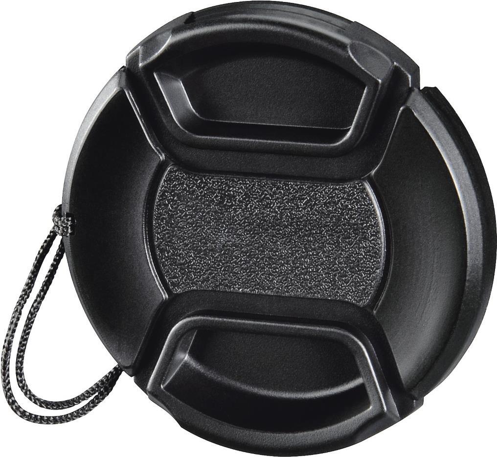 Hama Lens Cap with Cord, 58 mm, for Cameras, Model 00095459