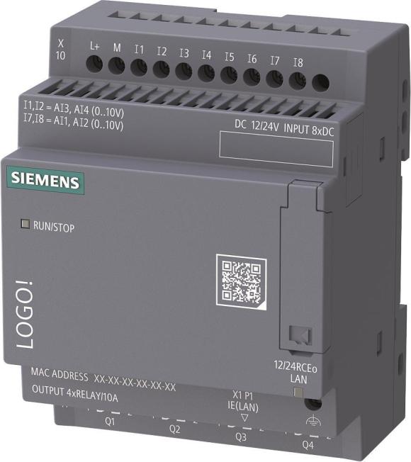 Siemens LOGO! 12/24 6ED1052-2MD08-0BA3 RCEo LOGO! Basismodule o.Display 1 (6ED10522MD080BA3)
