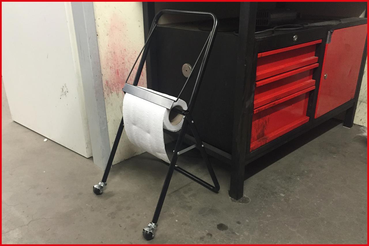 KS TOOLS Floor Stand for Plaster Paper Roll Robust Design (800.0158)