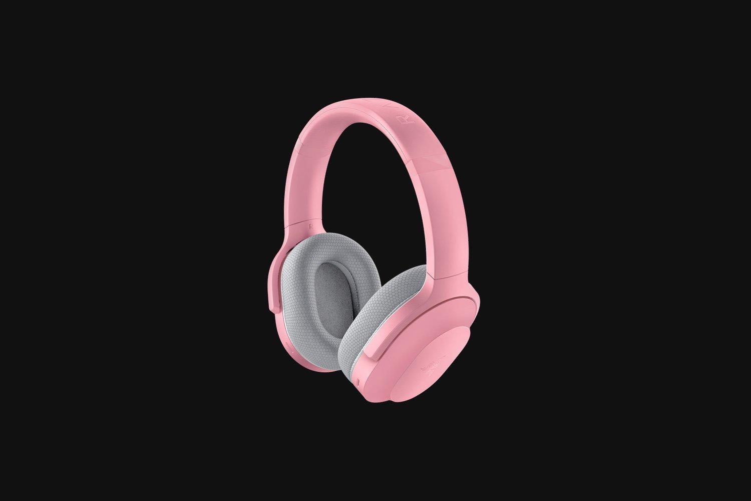 Razer Barracuda Wireless Headset - Gaming - USB Type-C, Bluetooth - Grey & Pink - RZ04-03790300-R3M1