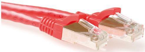 ACT Red 20 m S/FTP CAT6A Patch Cable Networking Model FB6520