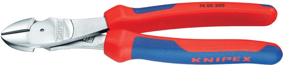 Knipex Heavy Duty Side Cutters 160 mm with Bevel (74 05 160)