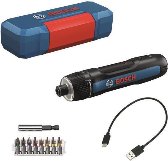 Bosch GO 3 Professional Cordless Screwdriver 3.6Volt Blue/Black in Mini-Case (06019H2201)