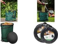 Bradas POP UP HARD Garden Bag 175 Liters Dark Green Waterproof