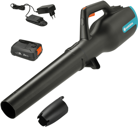 Gardena PowerJet - Laubbläser - schnurlos 2,5 Ah - 474 mü/Std. - 100 km/h (14890-20)