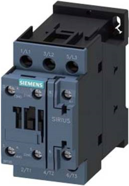 Siemens Power Contactor 3RT2023-1AP00 - 230 V AC, 3-Pole, 9 A, 4 kW, 3NO, 400 V AC (3RT20231AP00)