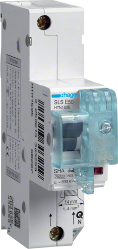 SLS HTN150E 1-Pole 50A Switch for DIN Rail (HTN150E)
