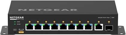 NETGEAR AV Line M4250-9G1F-PoE+ - L3 Managed Switch - 8x 10/100/1000 PoE+ + 1x Gigabit SFP GSM4210PD-100EUS