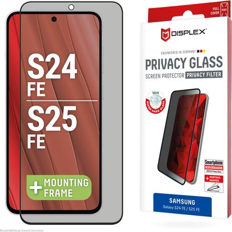 E.V.I DISPLEX Privacy Glass for Samsung Galaxy S25 FE