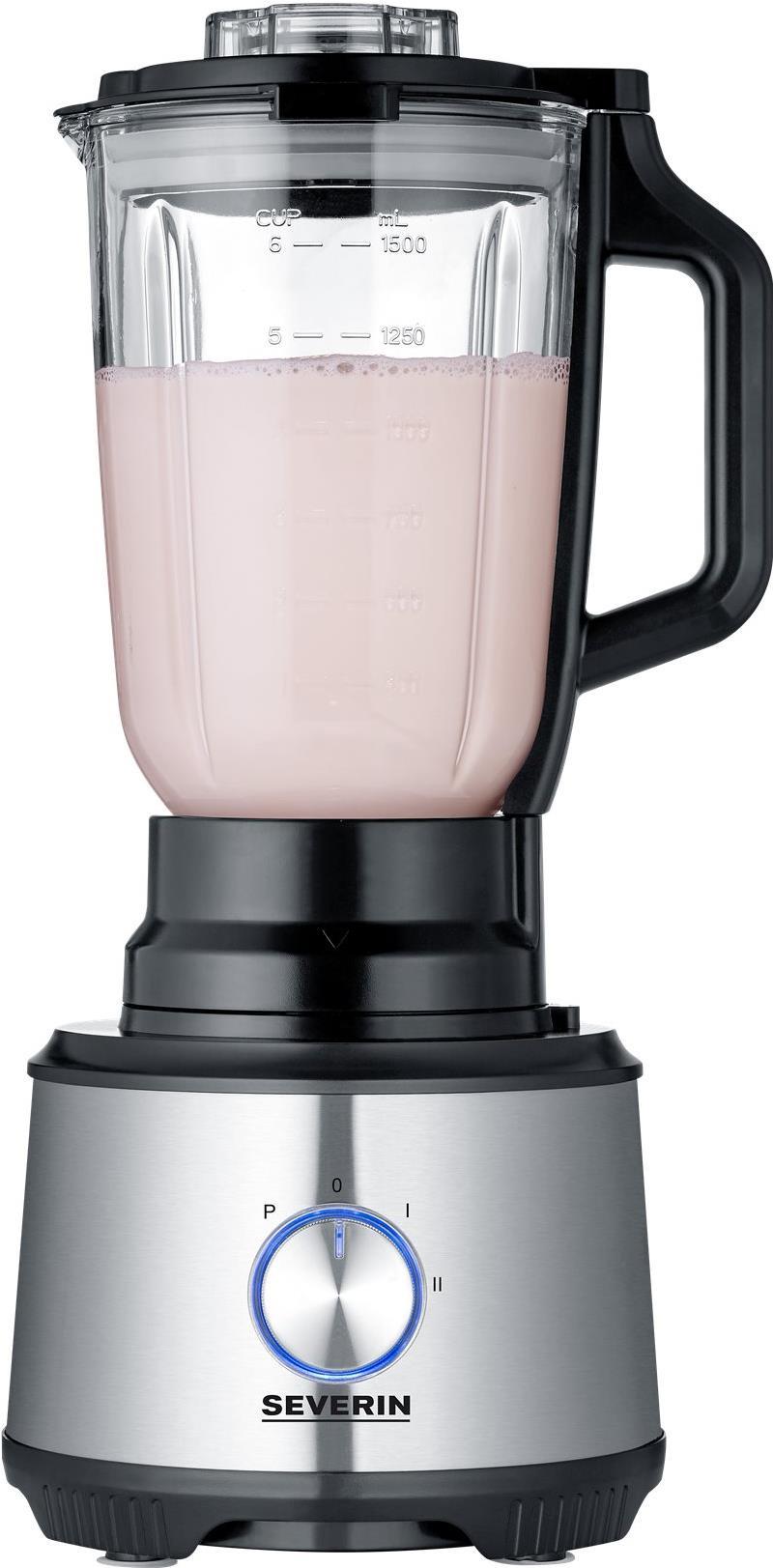Severin KM3892 Küchenmaschine Edelstahl-gebürstet-schwarz (KM3892)
