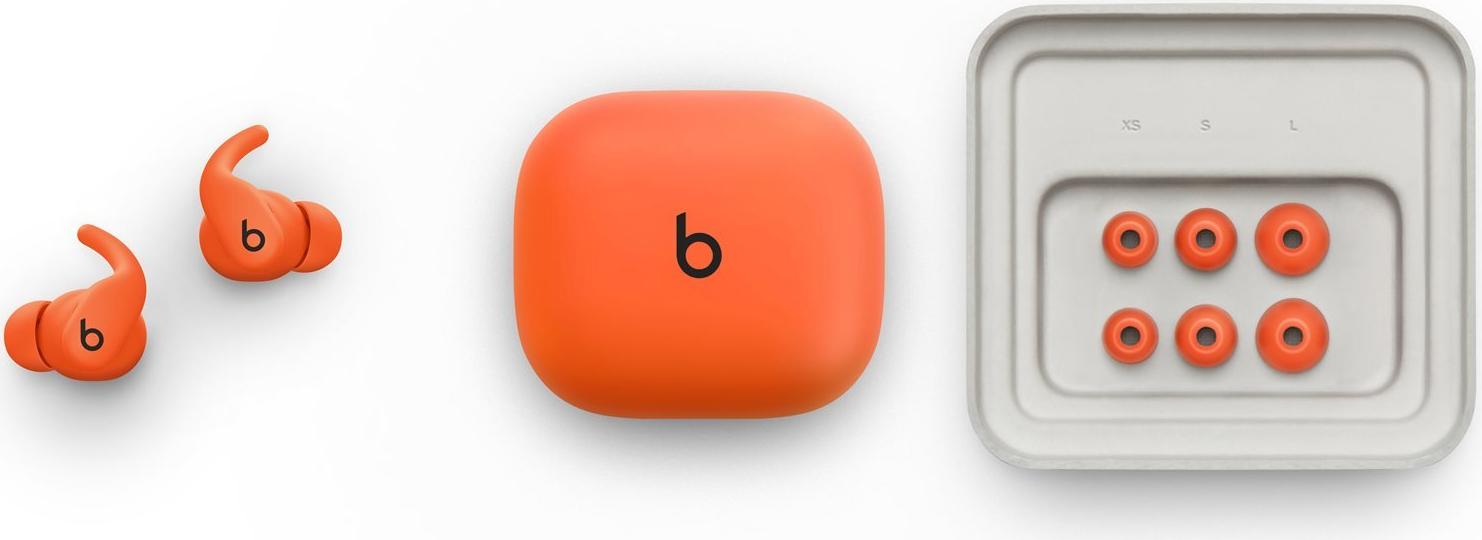 Apple Powerbeats Fit - Wireless Noise-Cancelling Earbuds - Spark Orange (ME2M4ZM/A)