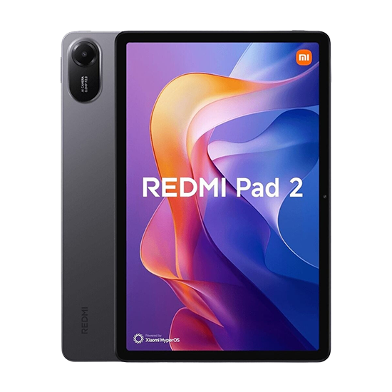 Xiaomi Redmi Pad 2 WiFi, 4GB RAM, 128GB Storage, Graphite Gray, Android Tablet with Case [Energy Class E] (VHU5972EU)