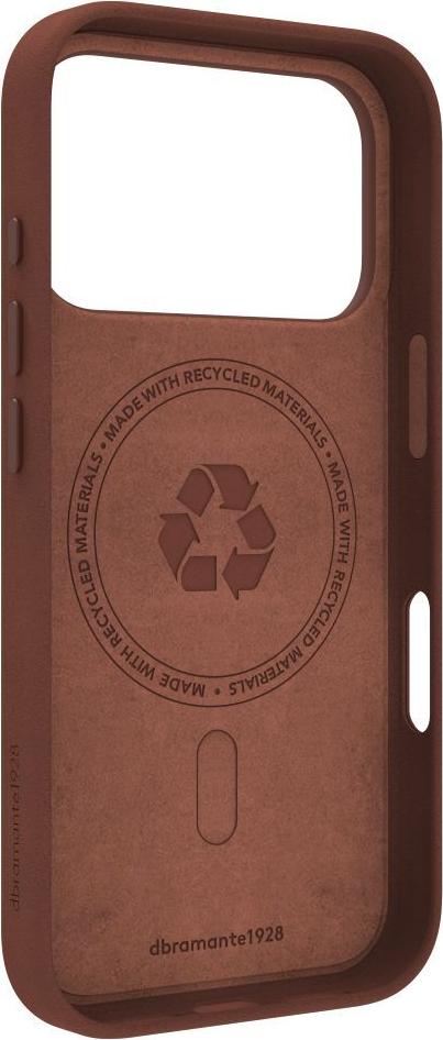 dbramante1928 Roskilde Cover for iPhone 18 Pro/17 Pro - Dark Tan - Model RO63GT006637