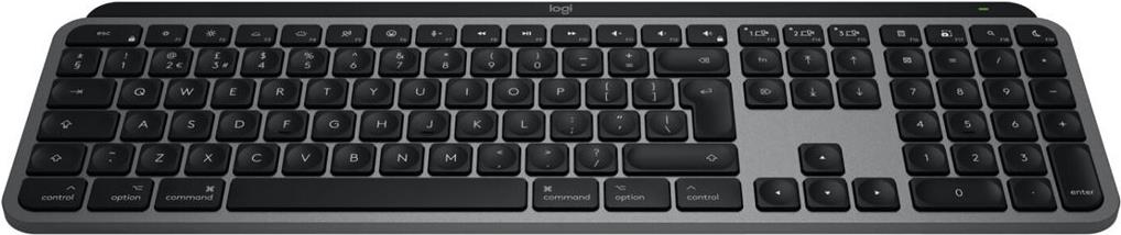 Logitech Master Series MX Keys S for Mac - Wireless Keyboard - QWERTY Nordic - 920-011633