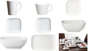 Ritzenhoff & Breker ARENA Coffee Mug - 340 ml Porcelain - Dishwasher Safe - 6 Pieces - 583717