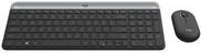 Logitech MK470 Slim Wireless Keyboard and Mouse Combo, USB, CH Layout, Graphite (920-009192)