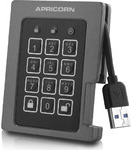 Apricorn Aegis Padlock A25-3PL256-S512F - SSD - verschlüsselt - 512 GB - extern (tragbar) - USB 3.0 - FIPS 140-2 Level 2, 256-bit AES-XTS (A25-3PL256-S512F)