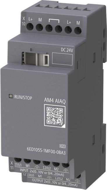 Siemens LOGO! AM4 6ED1055-1MF00-0BA3 AI/AQ LOGO! 9 Module
