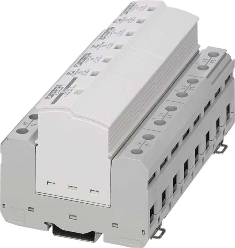Phoenix Contact 2905470 Lightning Current/ Surge Arrester Combination Type 1+2 (IP20) FLT-SEC-T1+T2-3S-350/25-FM