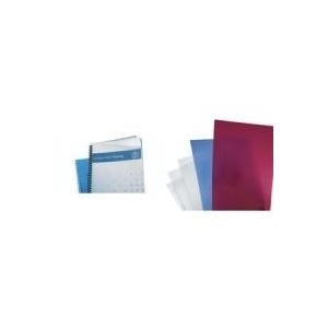 GBC PolyClearView - Bindemappe - A4 (210 x 297 mm) - 350 Mikron - Frosted Clear, Matte - 100 Stck. - für GBCClickBind 15, CoilBind Mc10, P59, CombBind C110, C210, C75, DB28, WireBind W20, W25 (IB387166)