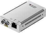 Allied Telesis AT MMC2000/ST - Media Converter - 1GbE - RJ-45/ ST multi-mode - 850 nm - TAA compliant (AT-MMC2000/ST-960) 1000Base-T 100Base-TX 10Base-T 1000Base-SX