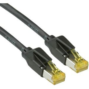 Draka Comteq Cat.6a Patch Cable - 10 m - S/FTP - Black
