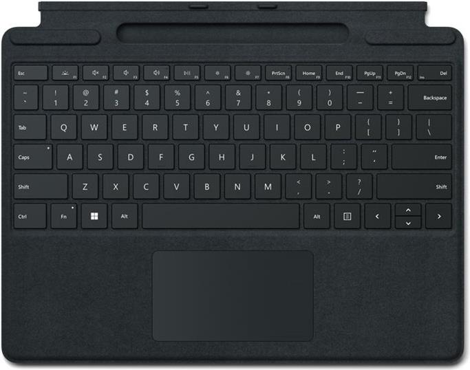 Microsoft Surface Pro Signature Keyboard - QWERTZ - Black - for Surface Pro 10,8, 9, X - 8XB-00143
