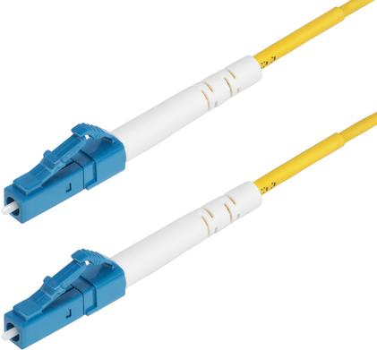 StarTech.com 3 m LC to LC OS2 Single Mode Fiber Optic Cable - 40 G/100 G 40G/100G SPSMLCLC-OS2-3M