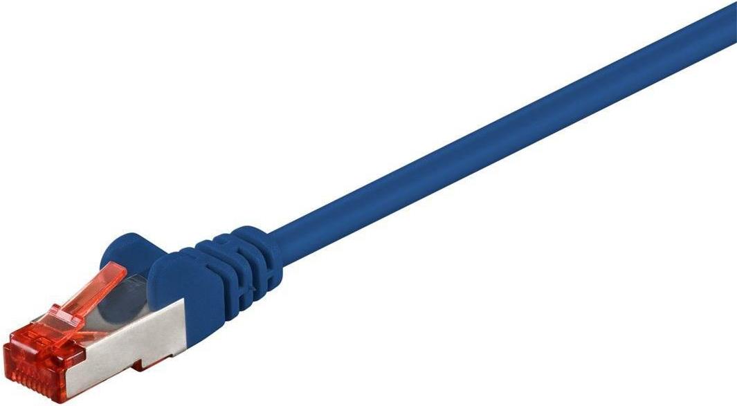 MicroConnect S/FTP CAT6 Cable 25 m Blue LSZH (SSTP625B)