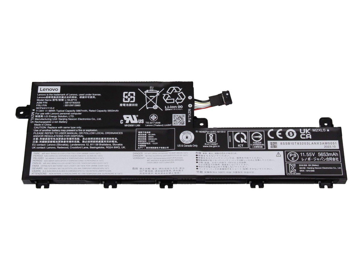 Lenovo Internal Battery 6c 68Wh LiIon CXP 5B10W13961