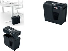 REXEL Secure X6 Paper Shredder Cross Shredding 70 dB Black | Model: 2020122EU