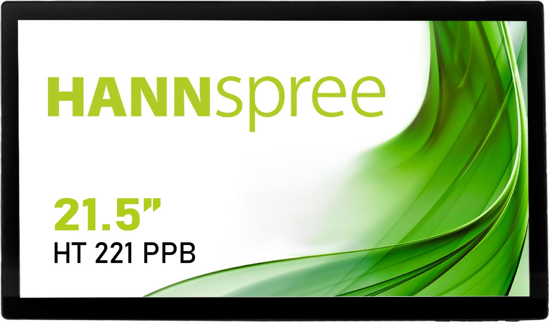 HANNSpree HT 221 PPB 21.5" Multitouch Monitor - 1920 x 1080 - Black (HT221PPB)
