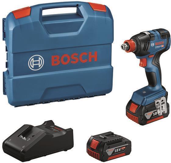 Bosch GDX 18V-200 with 2x4.0 Ah Batteries and GAL 18V-40 Charger (06019J2206)